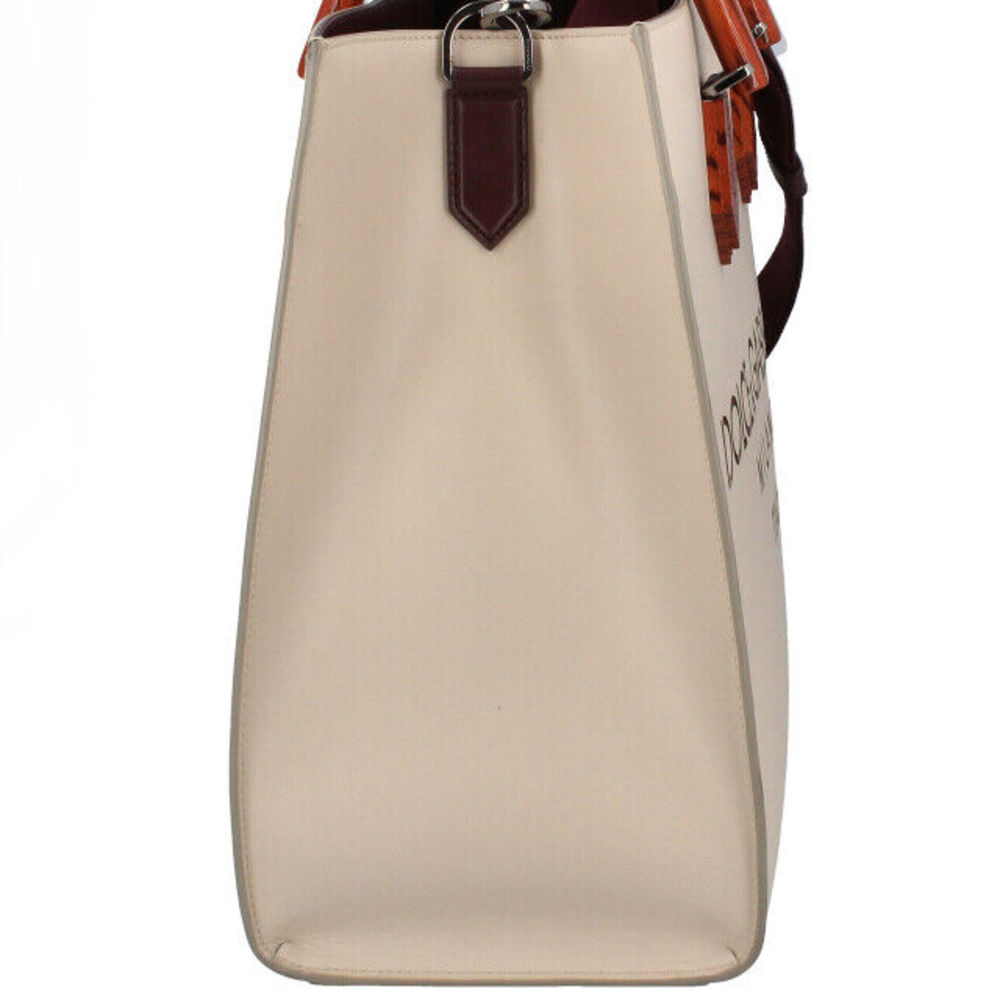 Dolce&Gabbana Logo Shopping Bag Leather #92147D70B - Picture 5 of 7